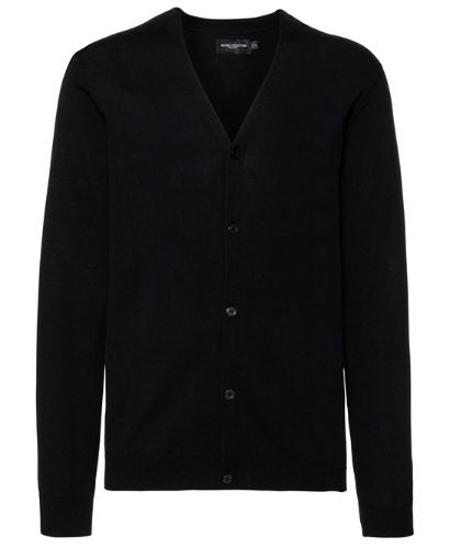 Russell Collection V-neck knitted cardigan