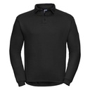 [J012M] Russell Europe Heavy-duty collar sweatshirt (XS, Black)