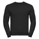 [J262M] Russell Europe Set-in sleeve sweatshirt (XS, Black)