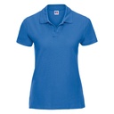 [J577F] Russell Europe Women's ultimate classic cotton polo (XS, Azure)