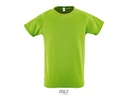 [01166] SOL'S Sporty Kid's Performance  T-Shirt (06Y, Apple Green)