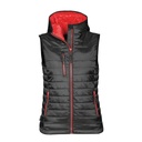 [PFV-2W] Stormtech Women's Gravity thermal vest (S, Black/True Red)
