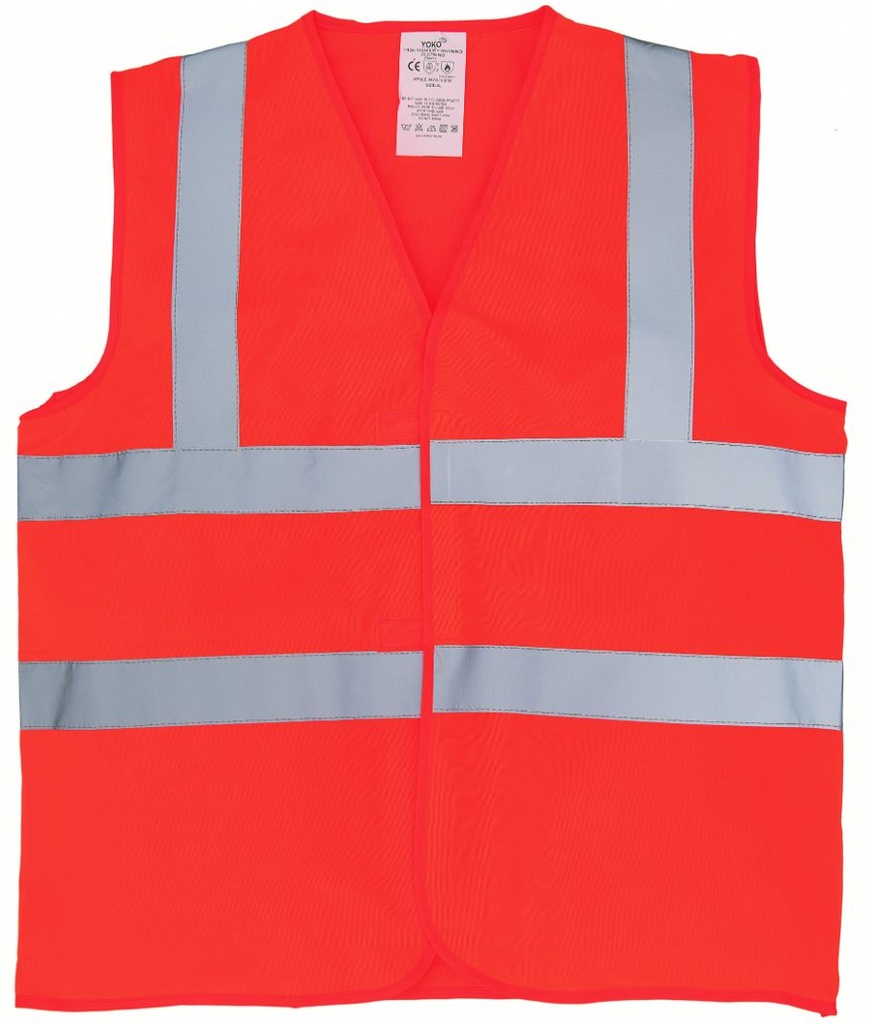 Yoko Flame-retardant hi-vis sleeveless waistcoat (HVW100FR)