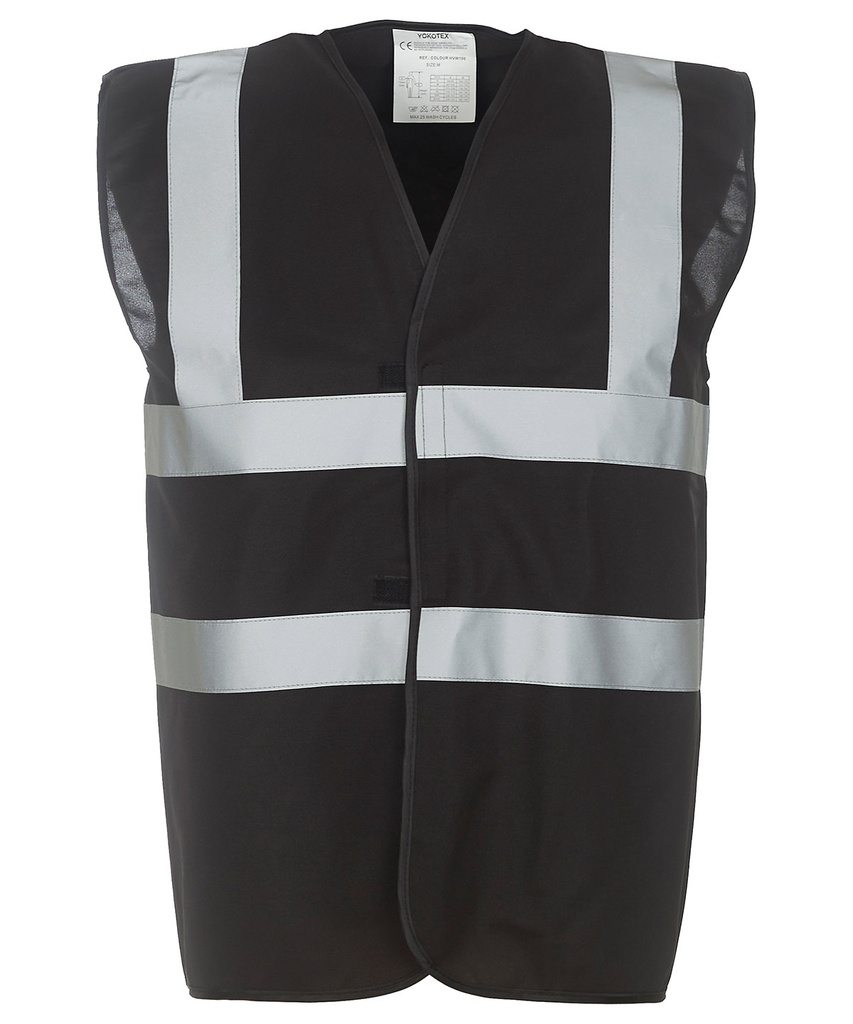 Yoko Hi-vis 2-band-and-braces waistcoat (HVW100)