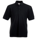 [SS402] Fruit of the Loom 65/35 Polo (S, Black)