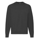 [SS270] Fruit of the Loom Classic 80/20 raglan sweatshirt (S, Black)