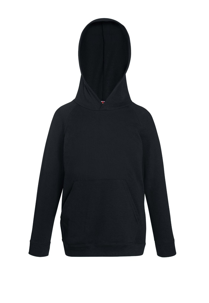 Fruit of the Loom Kids lightweight hooded sweatshirt