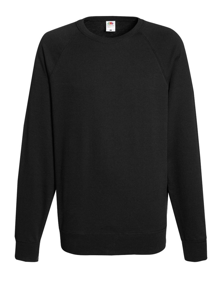 Fruit of the Loom Lightweight raglan sweatshirt