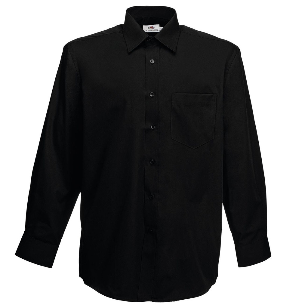 Fruit of the Loom Poplin long sleeve shirt