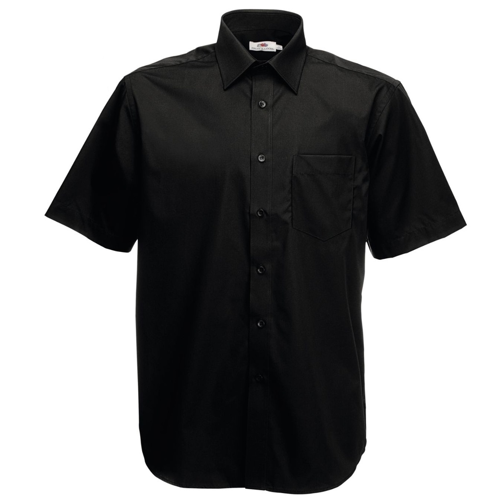 Fruit of the Loom Poplin short sleeve shirt