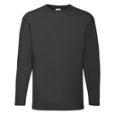[SS032] Fruit of the Loom Valueweight long sleeve T (S, Black)