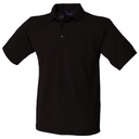 [HB400] Henbury 65/35 Classic piqué© polo shirt (XS, Black)