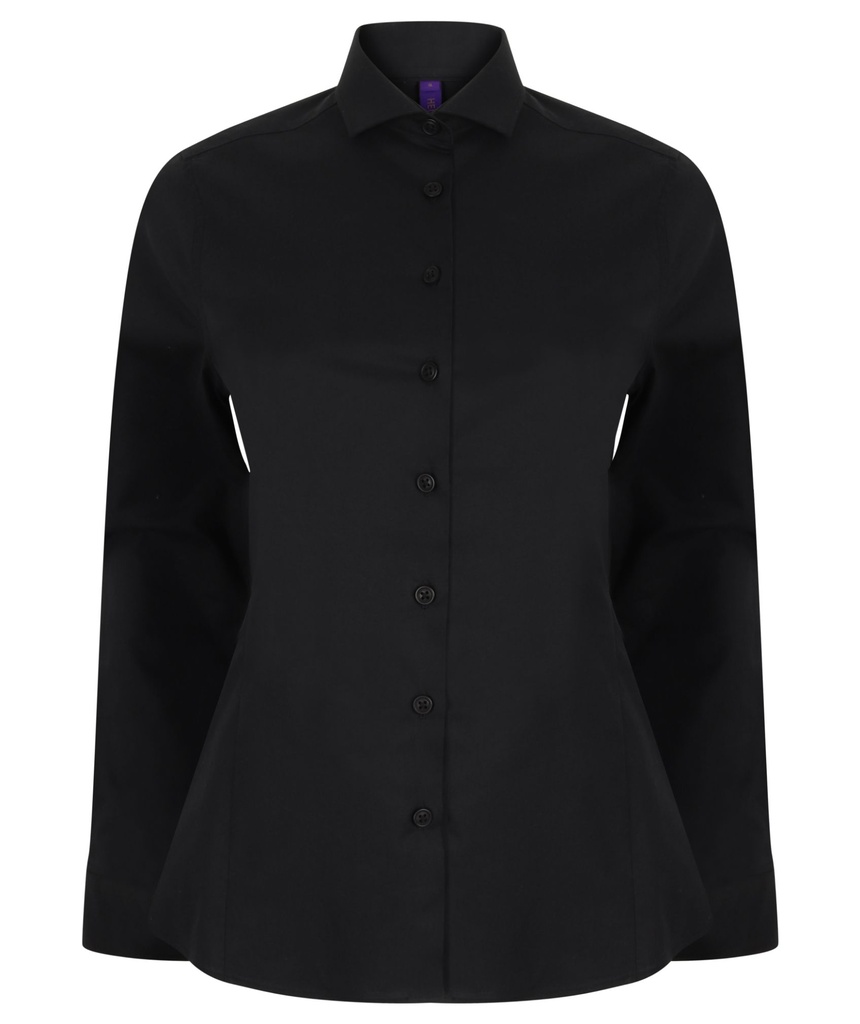 Henbury Women's long sleeve stretch shirt