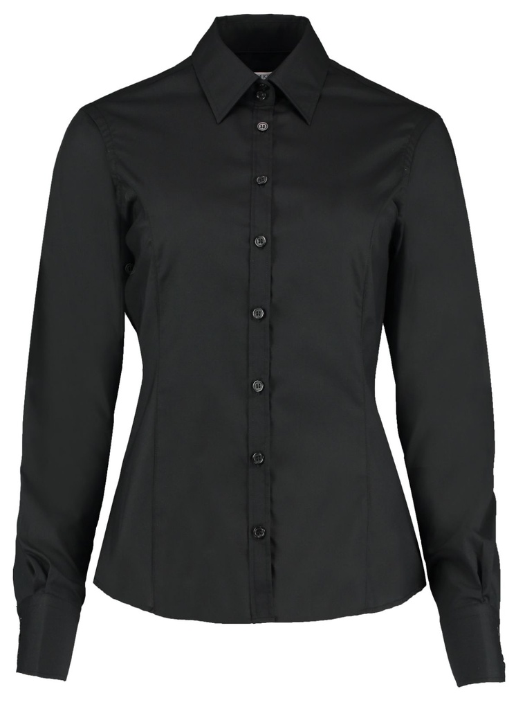 Kustom Kit Business blouse long-sleeved (tailored fit)