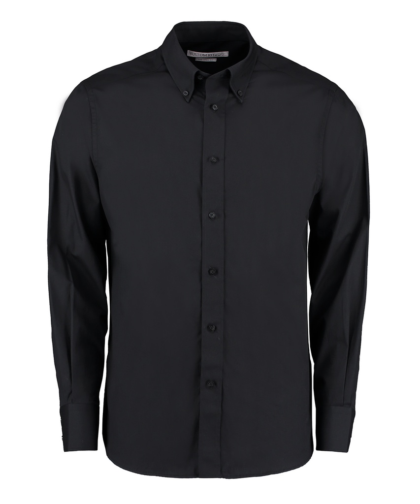 Kustom Kit City business shirt long-sleeved (tailored fit)