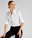 [KK715] Kustom Kit Contiental ¾ sleeve blouse womens (8, Black)