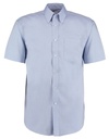 [KK109] Kustom Kit Corporate Oxford shirt short-sleeved (classic fit) (14, Light Blue)