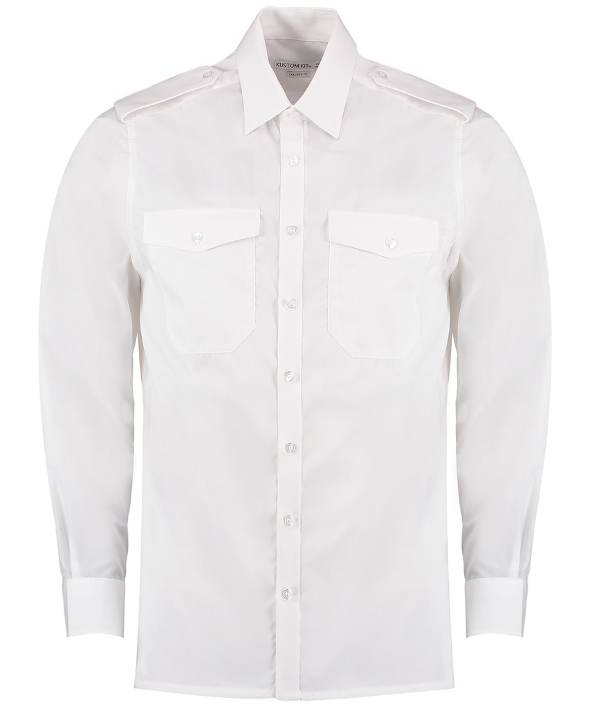 Kustom Kit Pilot shirt long sleeved