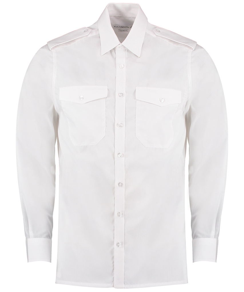 Kustom Kit Pilot shirt long sleeved