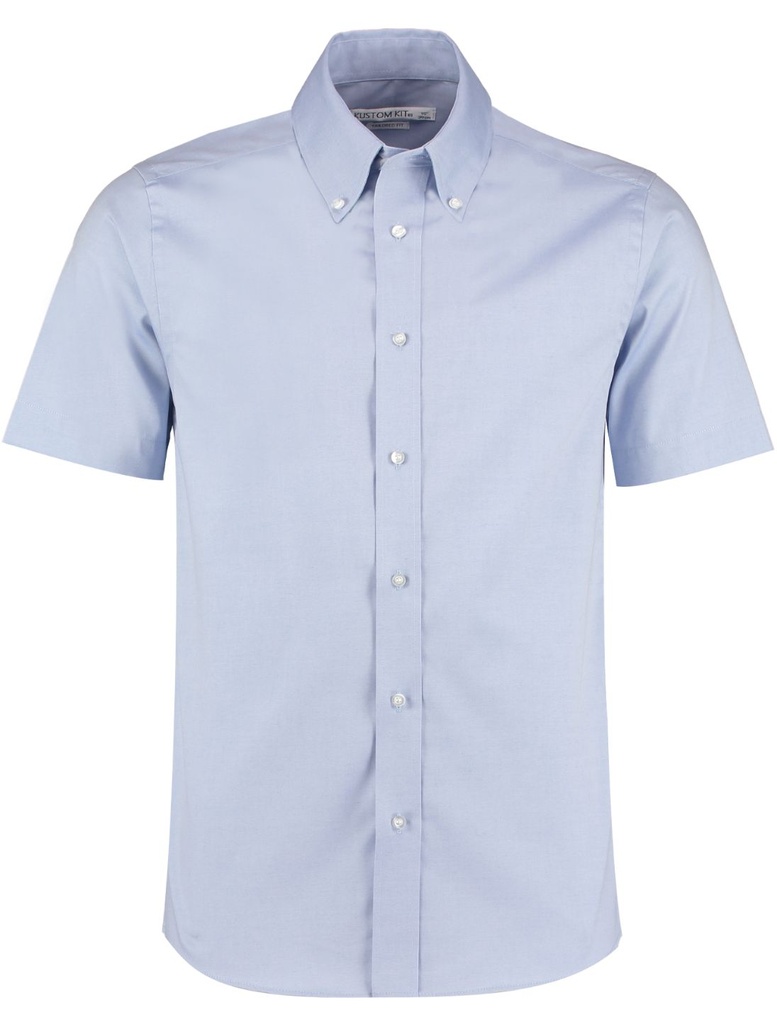 Kustom Kit Premium Oxford shirt short-sleeved (tailored fit)