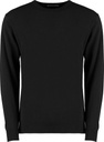 [KK253] Kustom Kit Regular fit Arundel crew neck sweater (XS, Black)