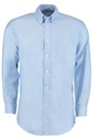 [KK351] Kustom Kit Workplace Oxford shirt long-sleeved (classic fit) (14, Light Blue)