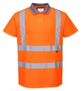 [PW024] Portwest Hi-vis polo shirt (S477/RT22) (S, Orange)