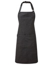 [PR144] Premier Annex Oxford bib apron (Black)