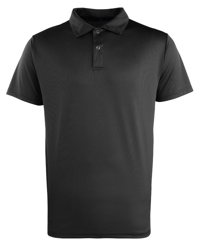 Premier Coolchecker® Unisex studded polo