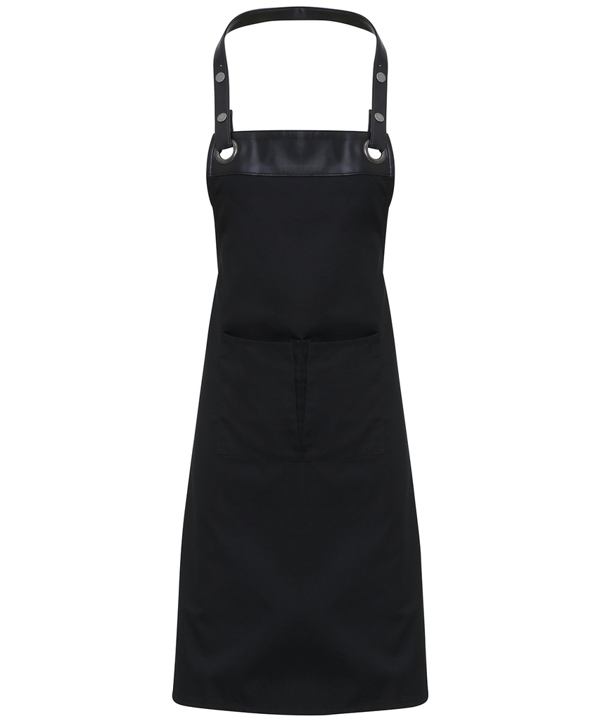 Premier Espresso bib apron