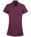[PR682] Premier Orchid beauty and spa tunic (6, Aubergine)