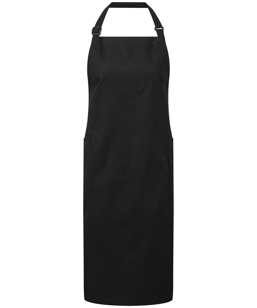 Premier Recycled bib apron, organic and Fairtrade certified