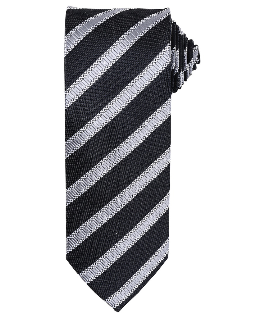 Premier Waffle stripe tie