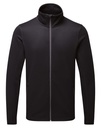 [PR808] Premier Men's spun dyed sustainable zip-through sweatshirt (S, Black)