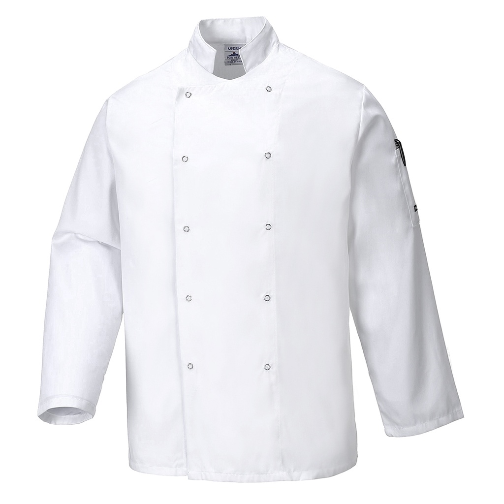 Portwest Suffolk Chefs Jacket L/S C833