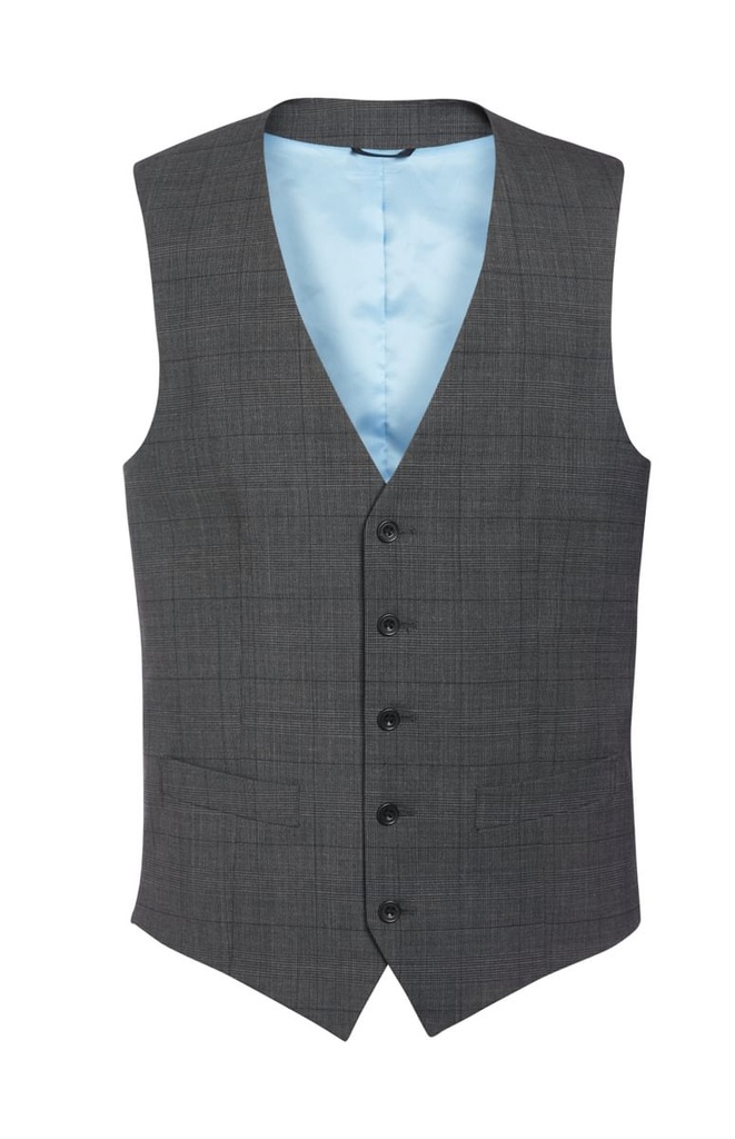 Brook Taverner Busso Mens Waistcoat (Check)