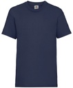[SS031] Fruit of the Loom Kids valueweight T (1-2, Navy)