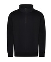 [RX305] PRORTX Pro 1/4 neck zip sweatshirt (S, Black)