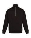 [TRF685] Regatta Pro 1/4 zip sweatshirt (RG613) (S, Black)