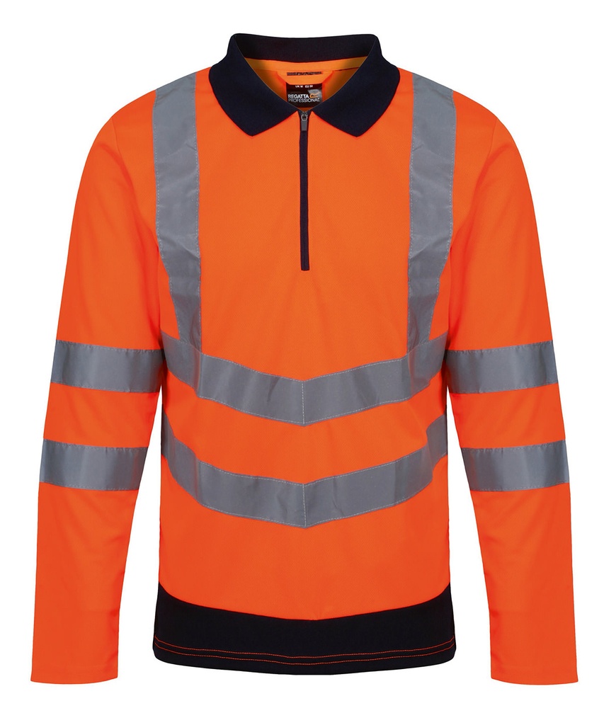 Regatta Pro hi-vis ls polo shirt (RG464)