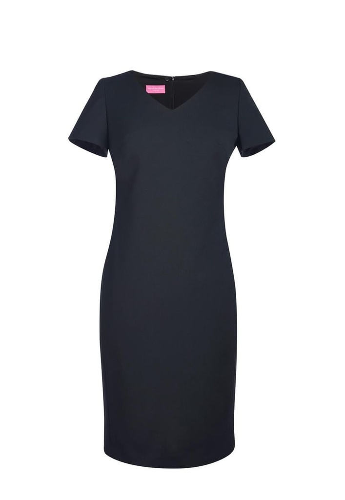 Brook Taverner Corinthia V-neck Dress