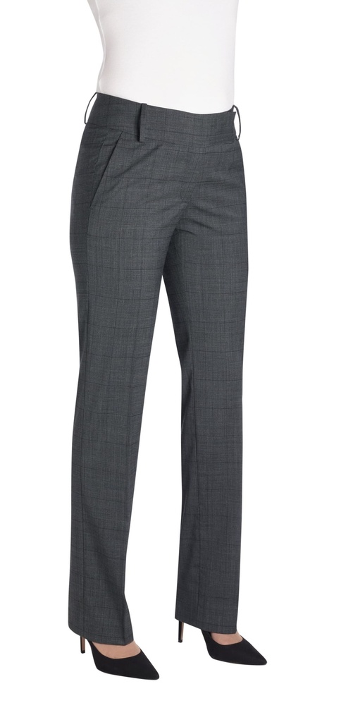 Brook Taverner Women's Genoa Tailored Leg Trouser (Check)