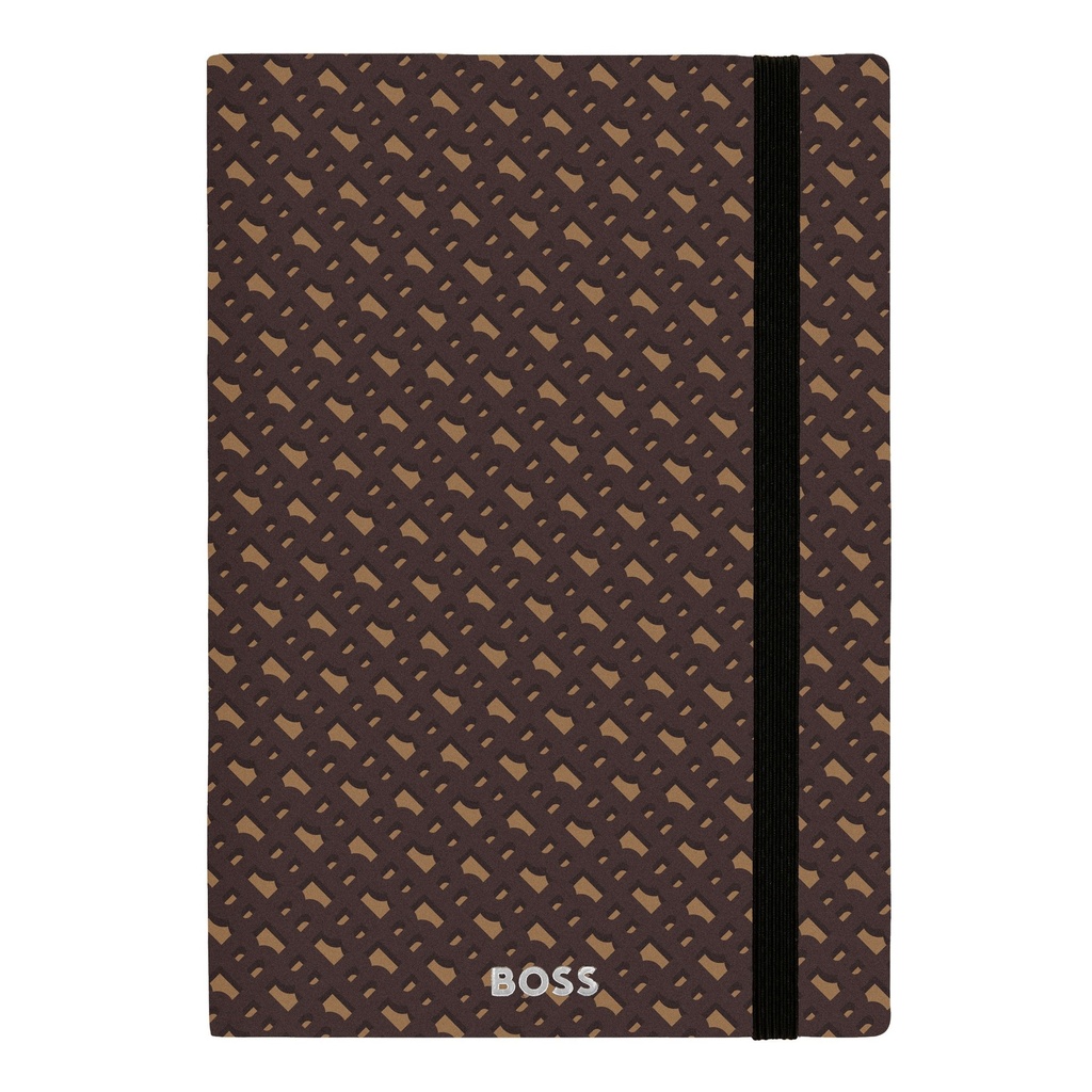 HUGO BOSS Monogram A5 Lined Notebook