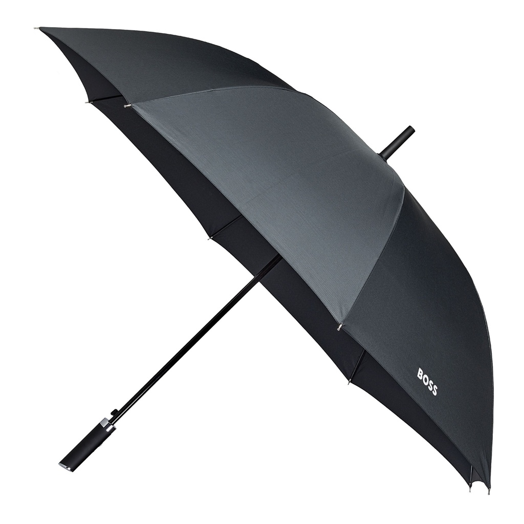 HUGO BOSS Loop Black Golf Umbrella