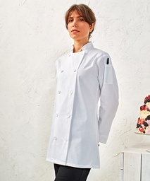 Premier Women's long sleeve chef's jacket