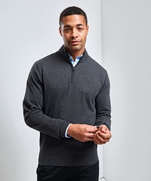 Premier ¼ zip knitted sweater