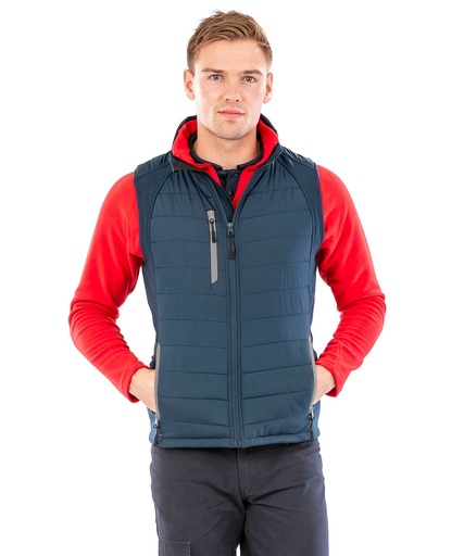 Result Blackcompass padded softshell gilet