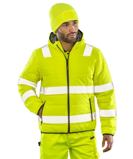 Result Genuine Recycled Recycled ripstop padded safety jacket