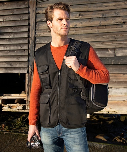 Result Workguard Adventure safari waistcoat