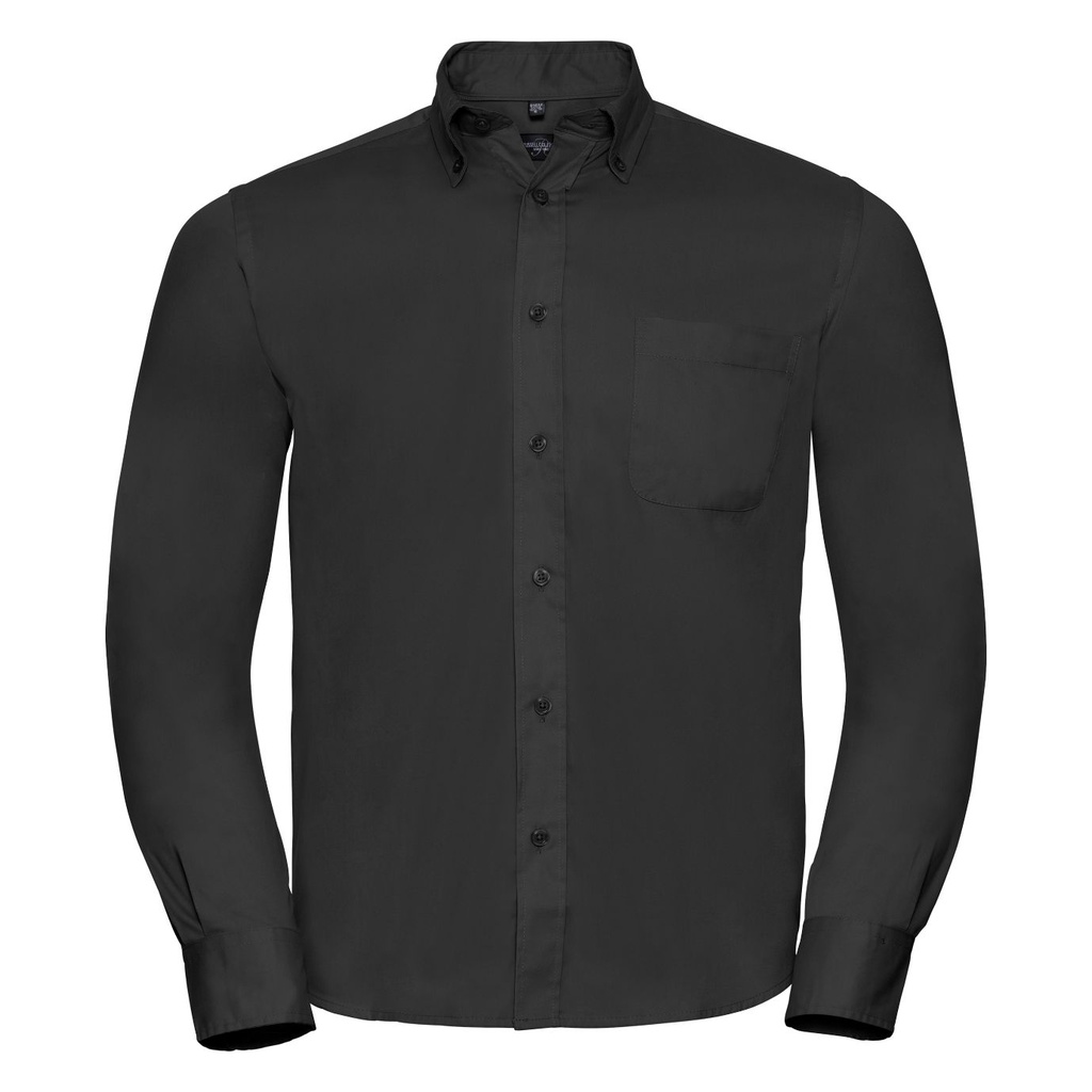 Russell Collection Long sleeve classic twill shirt